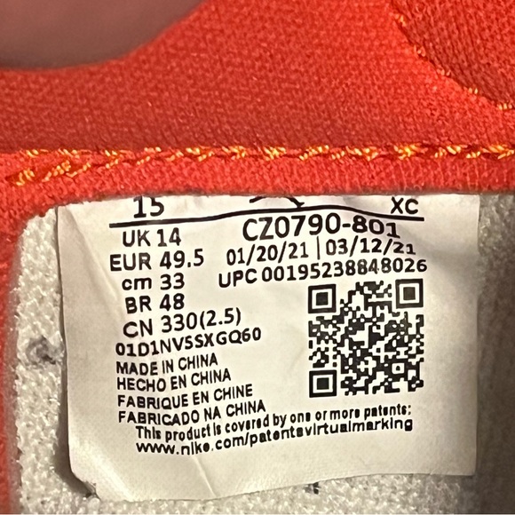 Nike Air Jordan 1 Retro Low OG Starfish Custom Size 15 main image 9